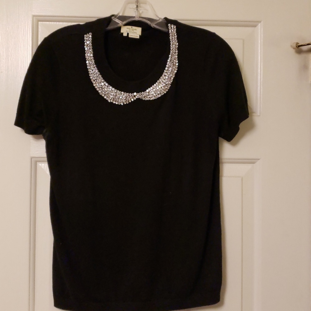 Kate Spade black lightweight sweater